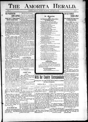 The Amorita Herald. (Amorita, Okla.), Vol. 3, No. 7, Ed. 1 Friday, January 24, 1913