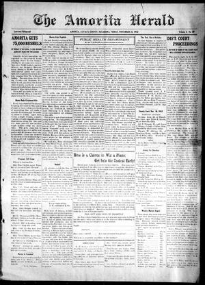 The Amorita Herald (Amorita, Okla.), Vol. 3, No. 50, Ed. 1 Friday, November 21, 1913