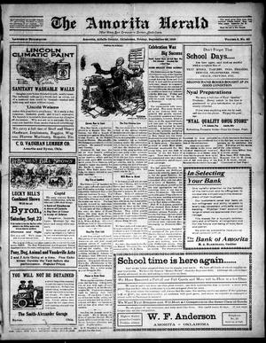 The Amorita Herald (Amorita, Okla.), Vol. 6, No. 40, Ed. 1 Friday, September 22, 1916