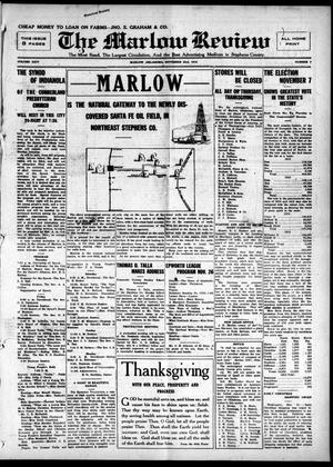 The Marlow Review (Marlow, Okla.), Vol. 24, No. 7, Ed. 1 Thursday, November 23, 1916