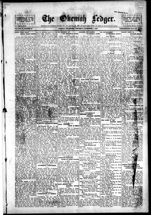 The Okemah Ledger. (Okemah, Okla.), Vol. 10, No. 46, Ed. 1 Thursday, December 7, 1916