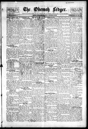 The Okemah Ledger. (Okemah, Okla.), Vol. 10, No. 49, Ed. 1 Thursday, December 28, 1916