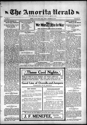 The Amorita Herald (Amorita, Okla.), Vol. 7, No. 43, Ed. 1 Friday, September 28, 1917