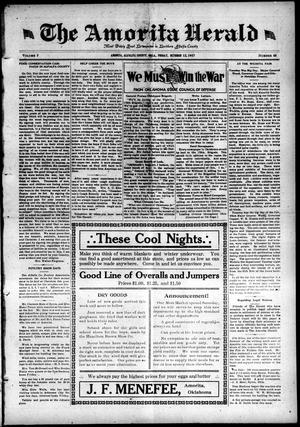 The Amorita Herald (Amorita, Okla.), Vol. 7, No. 45, Ed. 1 Friday, October 12, 1917
