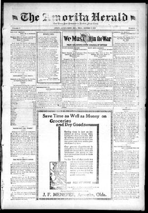 The Amorita Herald (Amorita, Okla.), Vol. 8, No. 1, Ed. 1 Friday, December 7, 1917