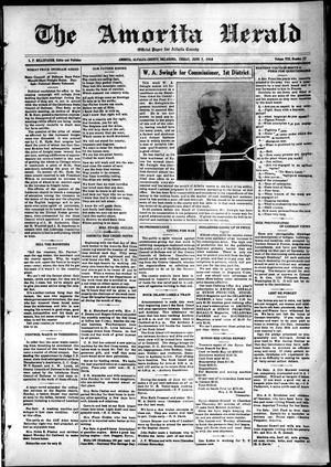 The Amorita Herald (Amorita, Okla.), Vol. 8, No. 27, Ed. 1 Friday, June 7, 1918