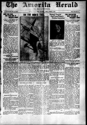 Primary view of object titled 'The Amorita Herald (Amorita, Okla.), Vol. 8, No. 44, Ed. 1 Friday, October 4, 1918'.
