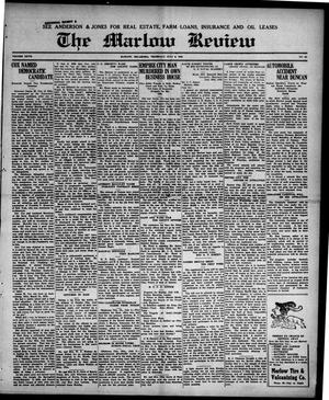 The Marlow Review (Marlow, Okla.), Vol. 27, No. 40, Ed. 1 Thursday, July 8, 1920