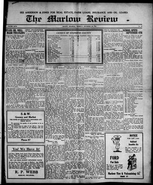 The Marlow Review (Marlow, Okla.), Vol. 27, No. 48, Ed. 1 Thursday, September 2, 1920