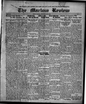 The Marlow Review (Marlow, Okla.), Vol. 29, No. 14, Ed. 1 Thursday, January 5, 1922