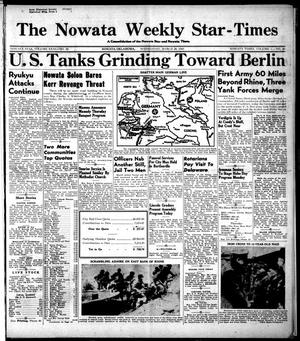 The Nowata Weekly Star-Times (Nowata, Okla.), Vol. 31, No. 33, Ed. 1 Wednesday, March 28, 1945