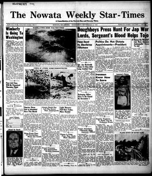 The Nowata Weekly Star-Times (Nowata, Okla.), Vol. 32, No. 5, Ed. 1 Wednesday, September 12, 1945