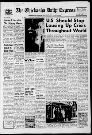 The Chickasha Daily Express (Chickasha, Okla.), Vol. 71, No. 310, Ed. 1 Tuesday, February 11, 1964