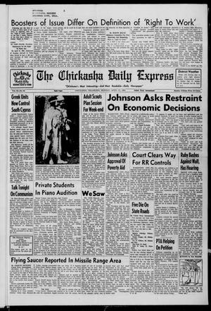 The Chickasha Daily Express (Chickasha, Okla.), Vol. 72, No. 63, Ed. 1 Monday, April 27, 1964