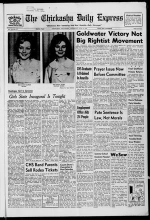 The Chickasha Daily Express (Chickasha, Okla.), Vol. 72, No. 97, Ed. 1 Thursday, June 4, 1964