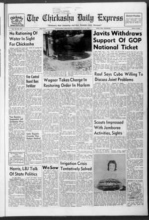 The Chickasha Daily Express (Chickasha, Okla.), Vol. 72, No. 136, Ed. 1 Tuesday, July 21, 1964