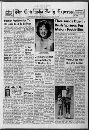 The Chickasha Daily Express (Chickasha, Okla.), Vol. 72, No. 156, Ed. 1 Thursday, August 13, 1964