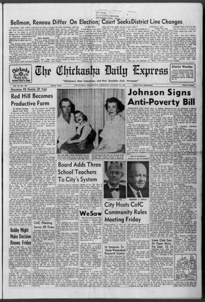 The Chickasha Daily Express (Chickasha, Okla.), Vol. 72, No. 162, Ed. 1 Thursday, August 20, 1964