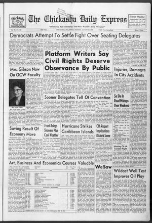 The Chickasha Daily Express (Chickasha, Okla.), Vol. 72, No. 165, Ed. 1 Monday, August 24, 1964