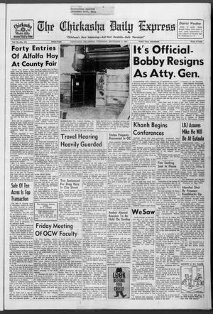 The Chickasha Daily Express (Chickasha, Okla.), Vol. 72, No. 174, Ed. 1 Thursday, September 3, 1964