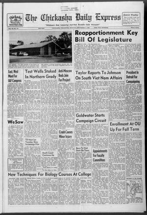 The Chickasha Daily Express (Chickasha, Okla.), Vol. 72, No. 177, Ed. 1 Monday, September 7, 1964