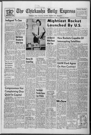 The Chickasha Daily Express (Chickasha, Okla.), Vol. 72, No. 187, Ed. 1 Friday, September 18, 1964