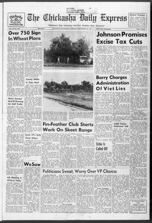 The Chickasha Daily Express (Chickasha, Okla.), Vol. 72, No. 190, Ed. 1 Tuesday, September 22, 1964