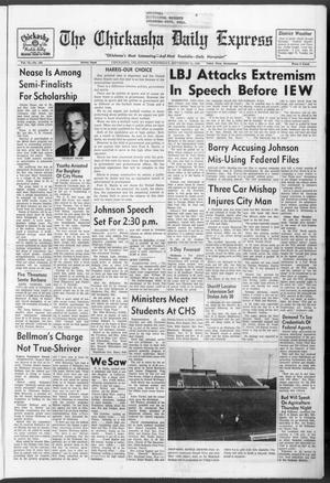 The Chickasha Daily Express (Chickasha, Okla.), Vol. 72, No. 191, Ed. 1 Wednesday, September 23, 1964