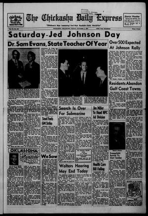 The Chickasha Daily Express (Chickasha, Okla.), Vol. 72, No. 199, Ed. 1 Friday, October 2, 1964