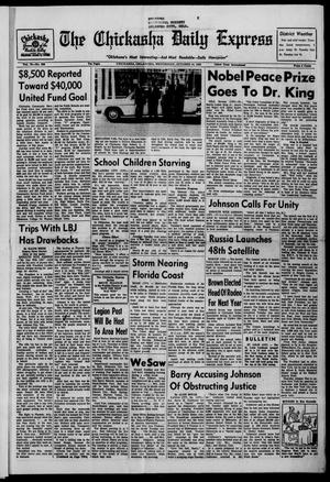 The Chickasha Daily Express (Chickasha, Okla.), Vol. 72, No. 209, Ed. 1 Wednesday, October 14, 1964