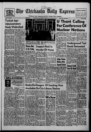 The Chickasha Daily Express (Chickasha, Okla.), Vol. 72, No. 216, Ed. 1 Thursday, October 22, 1964