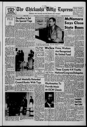 The Chickasha Daily Express (Chickasha, Okla.), Vol. 72, No. 240, Ed. 1 Thursday, November 19, 1964
