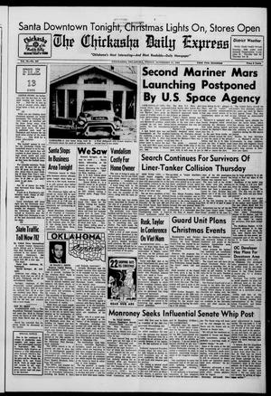 The Chickasha Daily Express (Chickasha, Okla.), Vol. 72, No. 247, Ed. 1 Friday, November 27, 1964