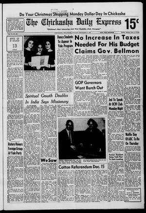 The Chickasha Daily Express (Chickasha, Okla.), Vol. 72, No. 254, Ed. 1 Sunday, December 6, 1964