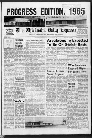 The Chickasha Daily Express (Chickasha, Okla.), Vol. 72, No. 295, Ed. 1 Sunday, January 24, 1965