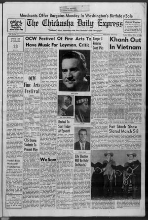The Chickasha Daily Express (Chickasha, Okla.), Vol. 73, No. 6, Ed. 1 Sunday, February 21, 1965
