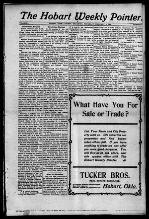 The Hobart Weekly Pointer. (Hobart, Okla.), Ed. 1 Thursday, February 9, 1905