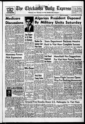 The Chickasha Daily Express (Chickasha, Okla.), Vol. 73, No. 109, Ed. 1 Sunday, June 20, 1965