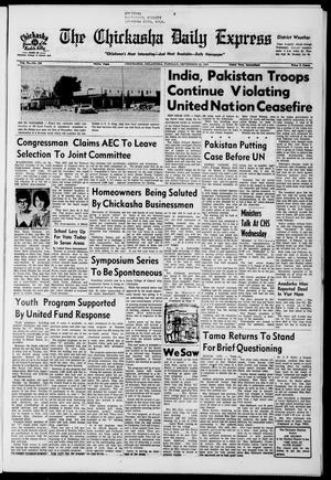 The Chickasha Daily Express (Chickasha, Okla.), Vol. 73, No. 195, Ed. 1 Tuesday, September 28, 1965