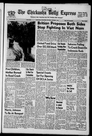 The Chickasha Daily Express (Chickasha, Okla.), Vol. 73, No. 203, Ed. 1 Thursday, October 7, 1965