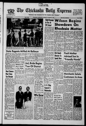 The Chickasha Daily Express (Chickasha, Okla.), Vol. 73, No. 219, Ed. 1 Tuesday, October 26, 1965