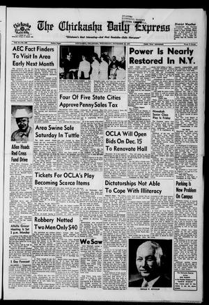 The Chickasha Daily Express (Chickasha, Okla.), Vol. 73, No. 232, Ed. 1 Wednesday, November 10, 1965