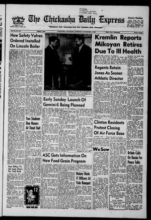 The Chickasha Daily Express (Chickasha, Okla.), Vol. 73, No. 257, Ed. 1 Thursday, December 9, 1965