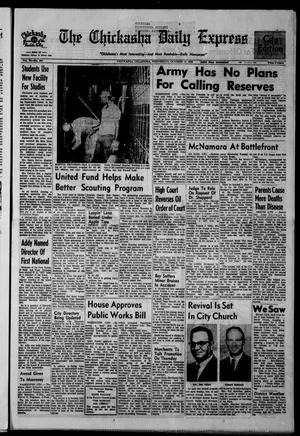 The Chickasha Daily Express (Chickasha, Okla.), Vol. 74, No. 204, Ed. 1 Wednesday, October 12, 1966