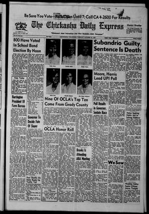 The Chickasha Daily Express (Chickasha, Okla.), Vol. 74, No. 215, Ed. 1 Tuesday, October 25, 1966