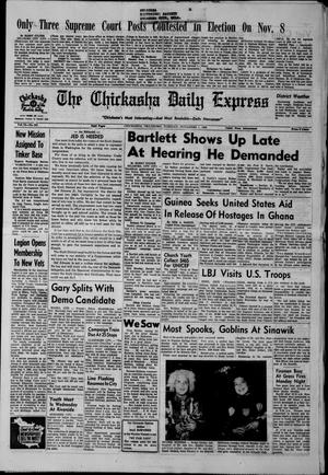 The Chickasha Daily Express (Chickasha, Okla.), Vol. 74, No. 221, Ed. 1 Tuesday, November 1, 1966