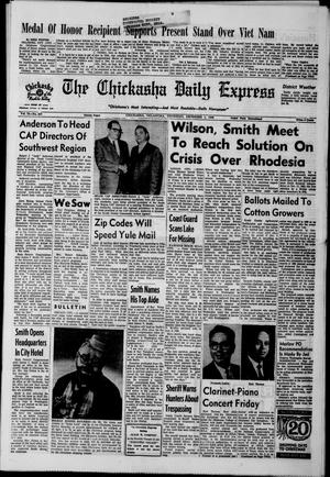 The Chickasha Daily Express (Chickasha, Okla.), Vol. 74, No. 247, Ed. 1 Thursday, December 1, 1966