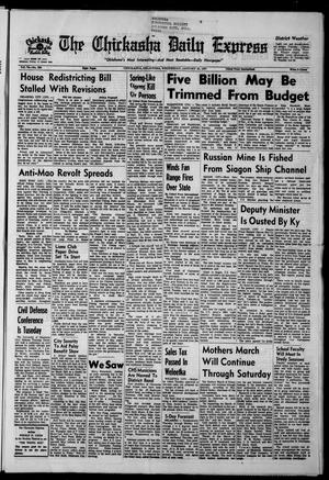 The Chickasha Daily Express (Chickasha, Okla.), Vol. 74, No. 294, Ed. 1 Wednesday, January 25, 1967