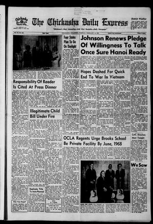 The Chickasha Daily Express (Chickasha, Okla.), Vol. 74, No. 311, Ed. 1 Tuesday, February 14, 1967