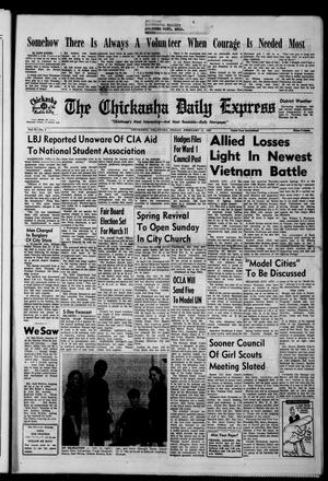 The Chickasha Daily Express (Chickasha, Okla.), Vol. 75, No. 1, Ed. 1 Friday, February 17, 1967